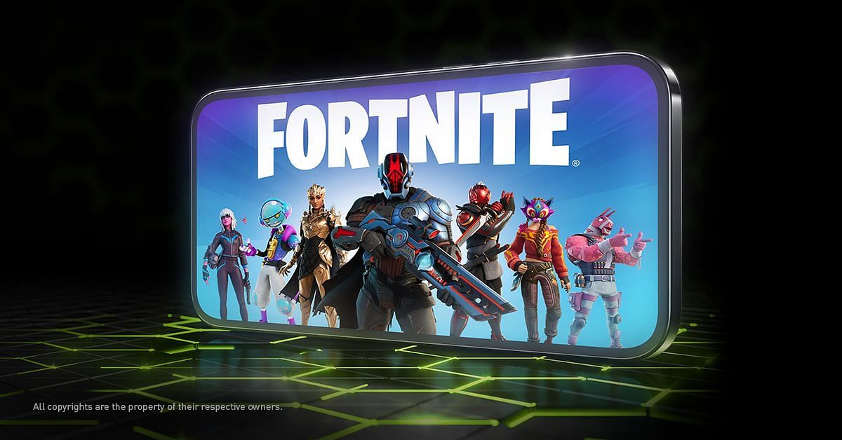 Fortnite on Nvidia GeForce Now (Image via Nvidia)